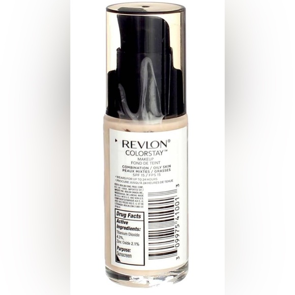 Revlon ColorStay Makeup Foundation, 110 Ivory, 1.0 fl oz/30 ml, NWOT - Picture 2 of 4